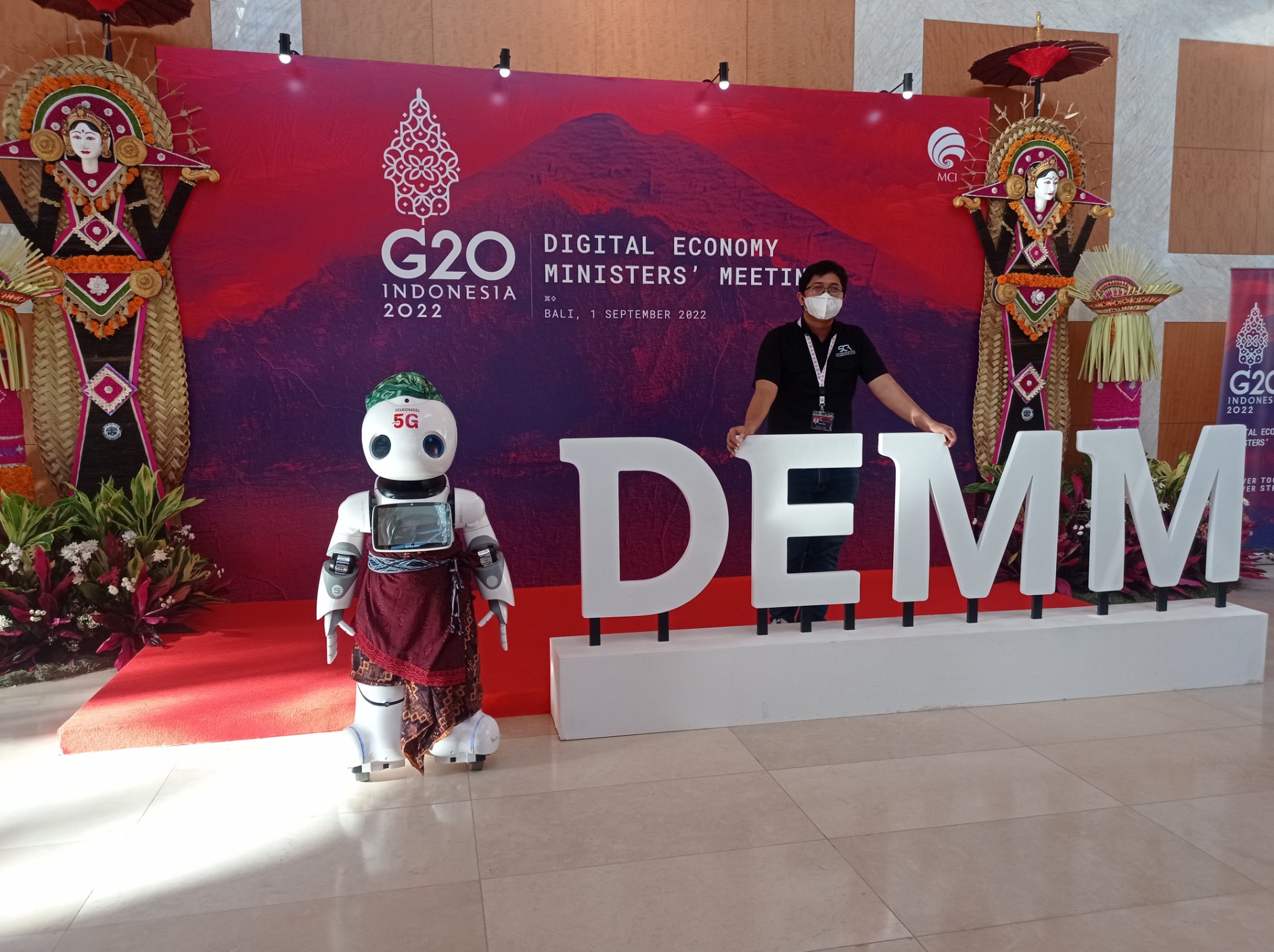 Dukungan jaringan pada G20 Digital Economy Ministers Meeting