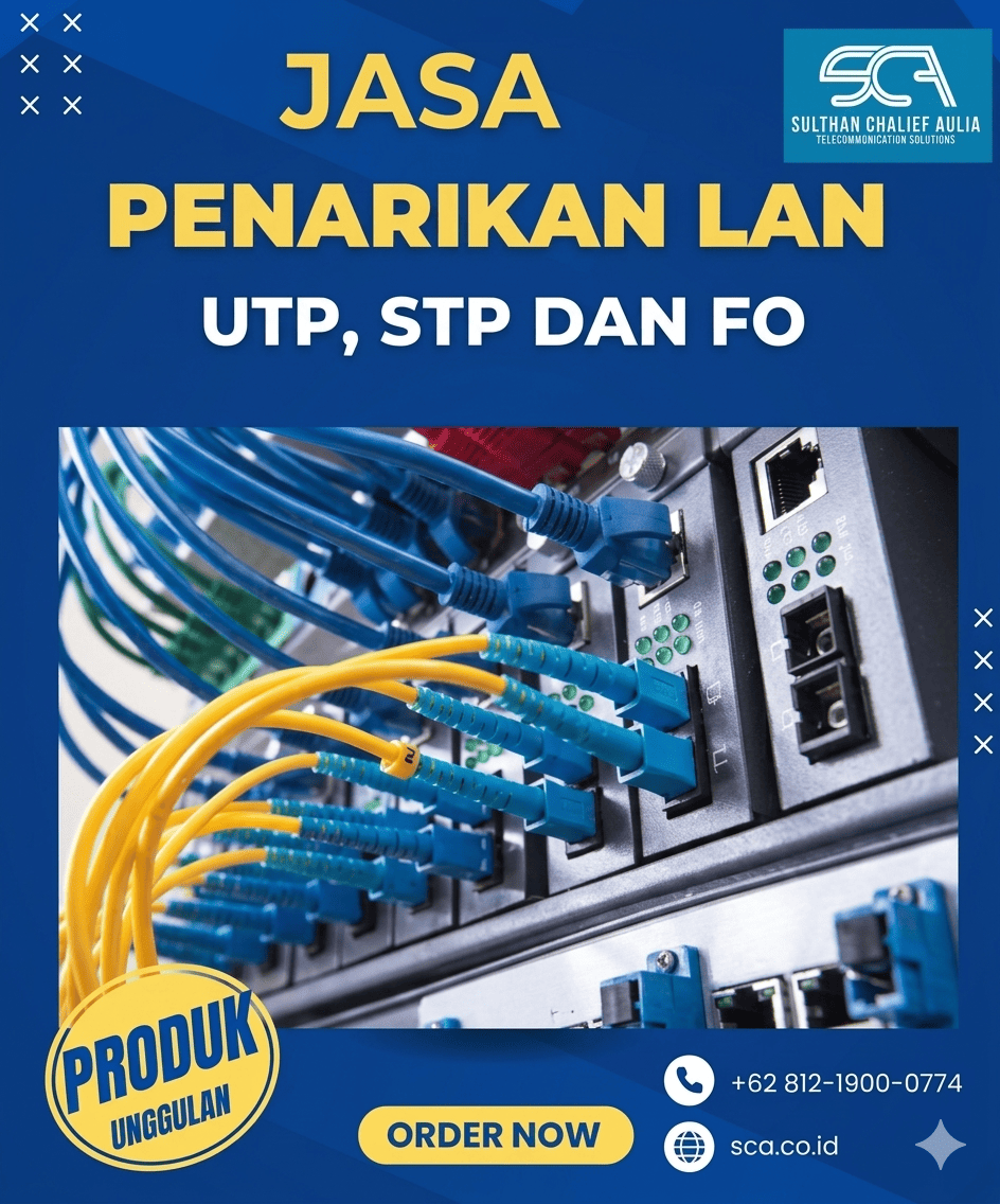 Jasa Penarikan Kabel LAN