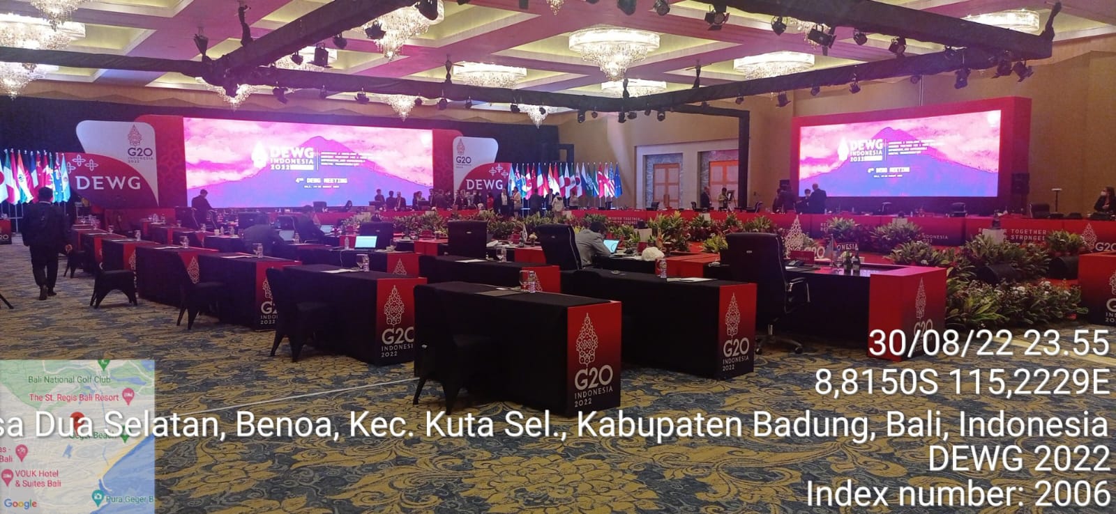 Evidence Jaringan G20 Bali
